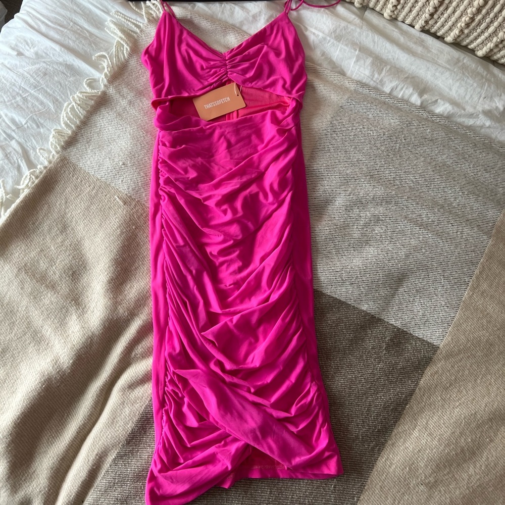 Katrina Hot Pink Thats So Fetch Dress